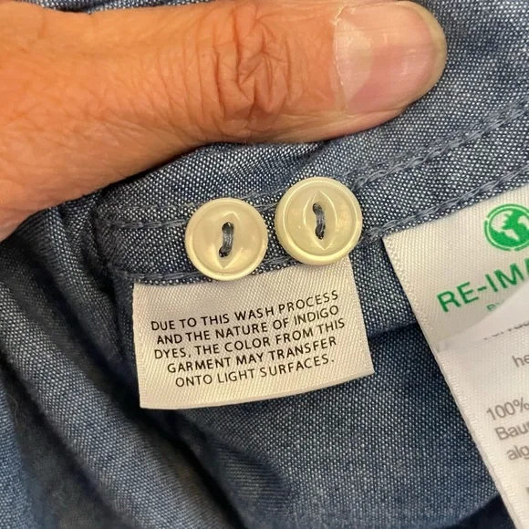 J. Crew Tuxedo Chambray Shirt - Picture 6 of 6